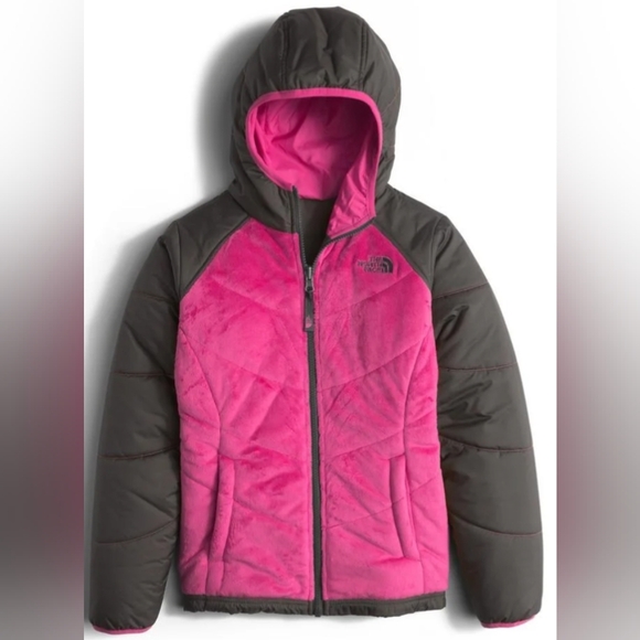 The North Face Reversible Perseus Jacket Girls' Size XL 18 Like New MSRP $99 - Picture 1 of 8